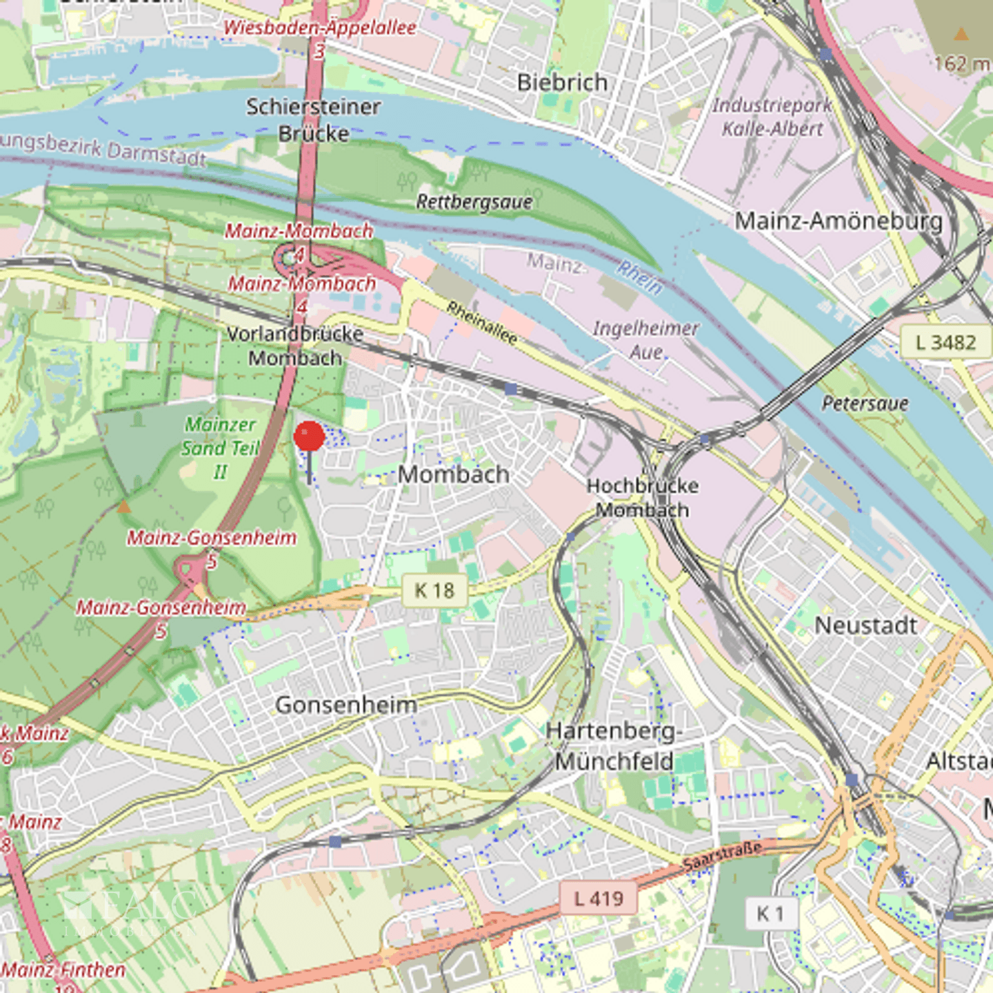 Lageplan 